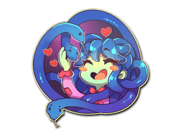 Samolepka (Baby Medusa)