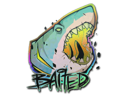 Klistermærke (Baited holo)