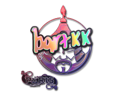 Aufkleber (Bart4k Holo Paris 2023)