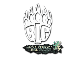 Samolepka (BIG PGL Antwerp 2022)