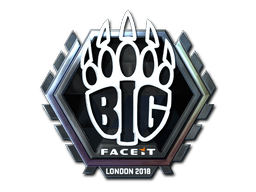 Samolepka (BIG speciální London 2018)