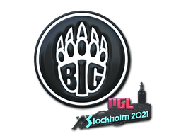 Samolepka (BIG speciální PGL Stockholm 2021)
