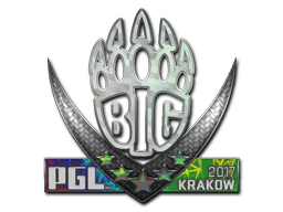 Samolepka (BIG holografická Krakow 2017)