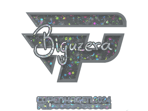Klistermærke (biguzera glitter Copenhagen 2024)