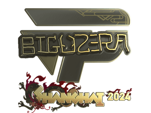 Samolepka (biguzera zlatá Perfect World Shanghai 2024)
