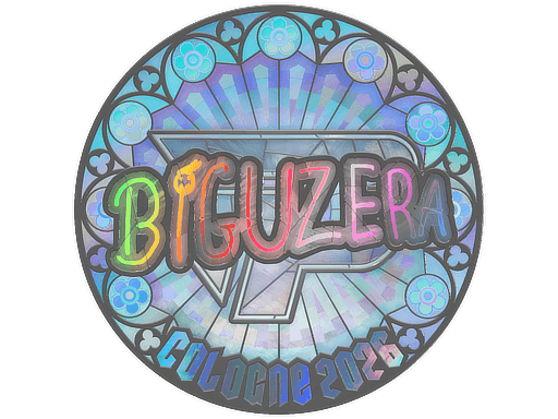 Klistermærke (biguzera holo Cologne 2026)