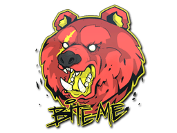 Aufkleber (Bite Me)
