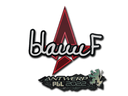 Samolepka (blameF PGL Antwerp 2022)