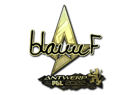 Samolepka (blameF zlatá PGL Antwerp 2022)