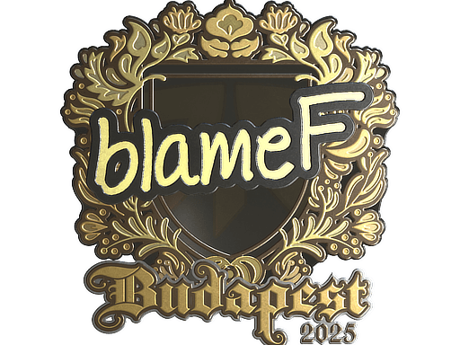 Samolepka (blameF zlatá StarLadder Budapest 2025)