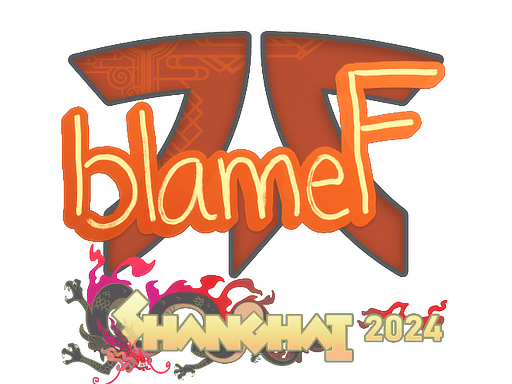 Samolepka (blameF Perfect World Shanghai 2024)