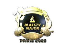 Samolepka (BLAST.tv zlatá BLAST.tv Paris 2023)