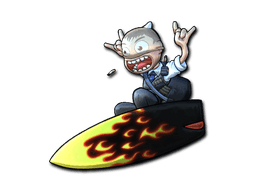 Klistermærke (Blaze Surf K folie)