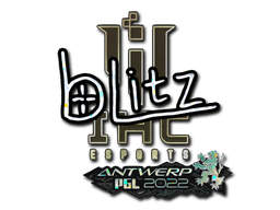 Samolepka (bLitz třpytivá PGL Antwerp 2022)