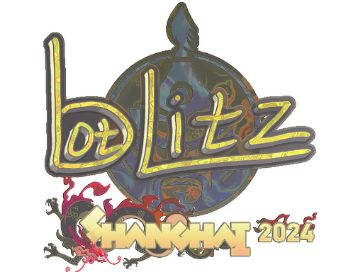 Samolepka (bLitz holografická Perfect World Shanghai 2024)
