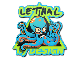 Samolepka (Blue Lethal)
