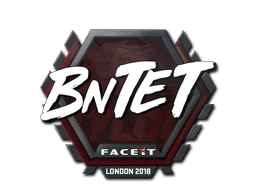 Samolepka (BnTeT London 2018)
