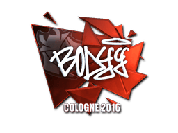 Klistermærke (bodyy folie Cologne 2016)