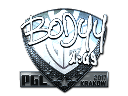 Klistermærke (bodyy folie Krakow 2017)