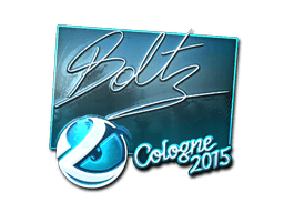 Klistermærke (boltz folie Cologne 2015)