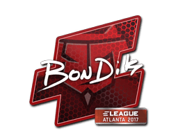 Samolepka (bondik Atlanta 2017)