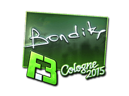 Klistermærke (bondik folie Cologne 2015)