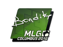 Samolepka (bondik MLG Columbus 2016)