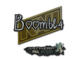 Aufkleber (Boombl4 Antwerpen 2022)