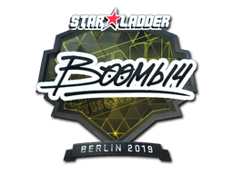 Klistermærke (Boombl4 folie Berlin 2019)