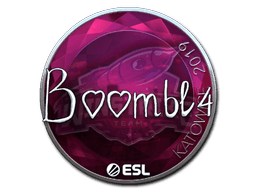 Klistermærke (Boombl4 folie Katowice 2019)