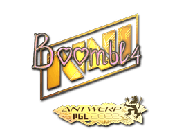 Klistermærke (Boombl4 holo Antwerp 2022)