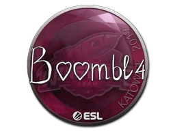 Aufkleber (Boombl4 Kattowitz 2019)