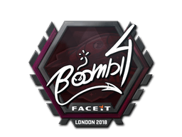 Aufkleber (Boombl4 London 2018)