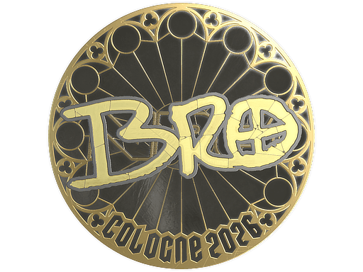 Klistermærke (br0 guld Cologne 2026)
