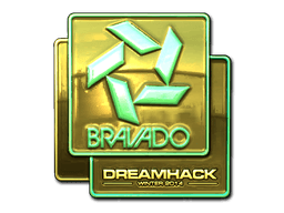 Samolepka (Bravado Gaming zlatá DreamHack 2014)