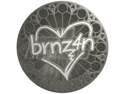 Klistermærke (brnz4n folie Cologne 2026)