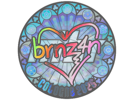 Klistermærke (brnz4n holo Cologne 2026)