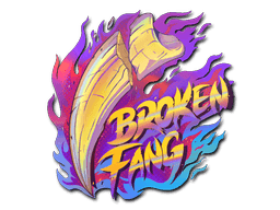 Klistermærke (Broken Fang holo)