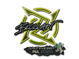 Samolepka (Brollan PGL Antwerp 2022)