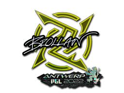 Samolepka (Brollan třpytivá PGL Antwerp 2022)