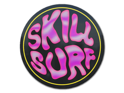 Klistermærke (Bubble Gum Skill Surf holo)