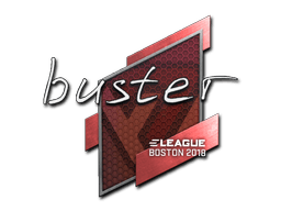Aufkleber (buster Boston 2018)