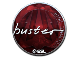 Klistermærke (buster folie Katowice 2019)