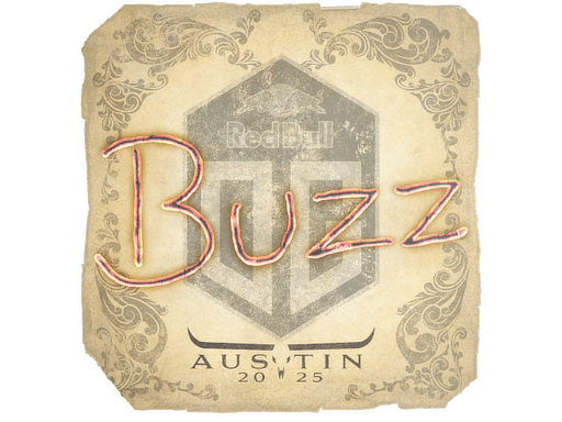 Klistermærke (Buzz Austin 2025)