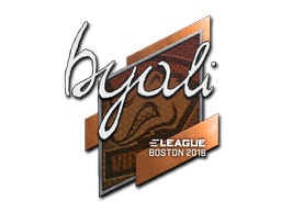 Samolepka (byali Boston 2018)