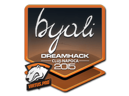 Samolepka (byali Kluž 2015)