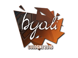 Samolepka (byali ESL Cologne 2016)