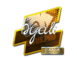 Klistermærke (byali folie Atlanta 2017)