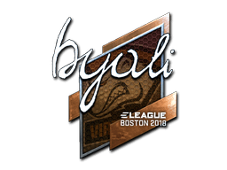 Klistermærke (byali folie Boston 2018)