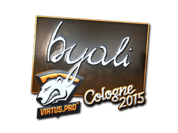 Klistermærke (byali folie Cologne 2015)